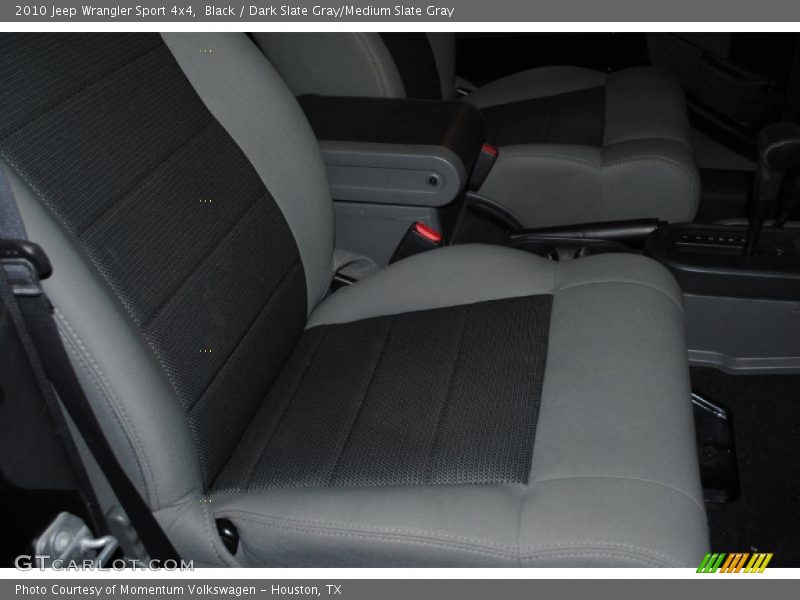 Black / Dark Slate Gray/Medium Slate Gray 2010 Jeep Wrangler Sport 4x4