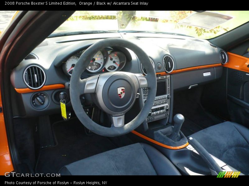 Orange / Black w/ Alcantara Seat Inlay 2008 Porsche Boxster S Limited Edition