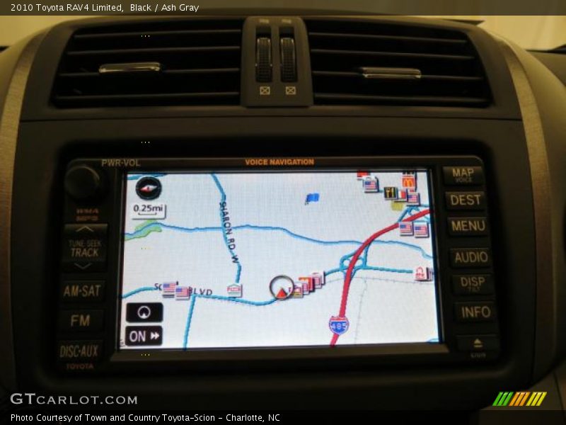 Black / Ash Gray 2010 Toyota RAV4 Limited