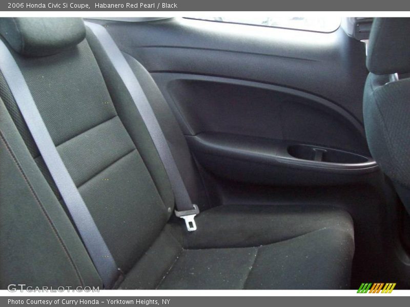 Habanero Red Pearl / Black 2006 Honda Civic Si Coupe