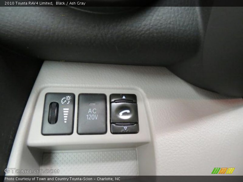 Black / Ash Gray 2010 Toyota RAV4 Limited