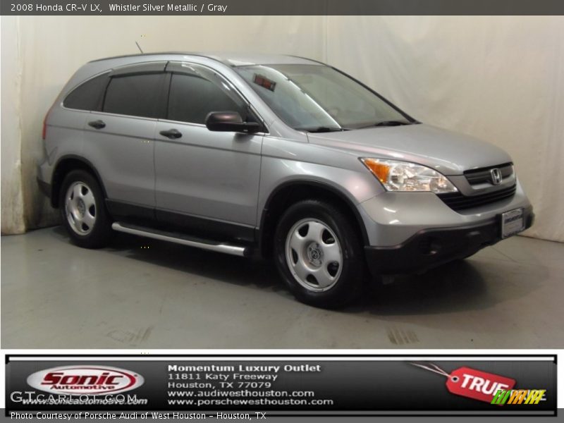 Whistler Silver Metallic / Gray 2008 Honda CR-V LX