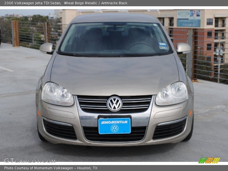 Wheat Beige Metallic / Anthracite Black 2006 Volkswagen Jetta TDI Sedan