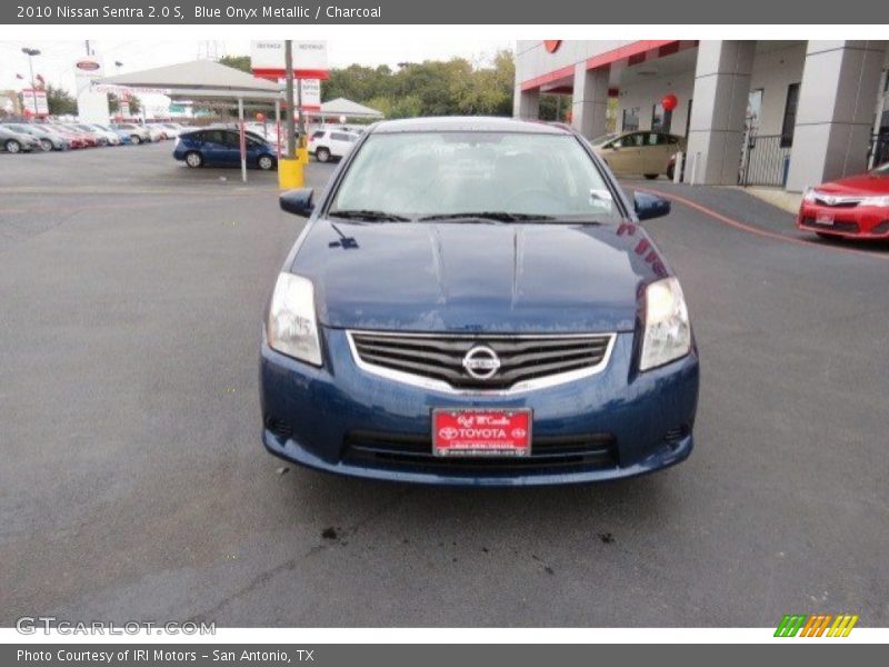 Blue Onyx Metallic / Charcoal 2010 Nissan Sentra 2.0 S