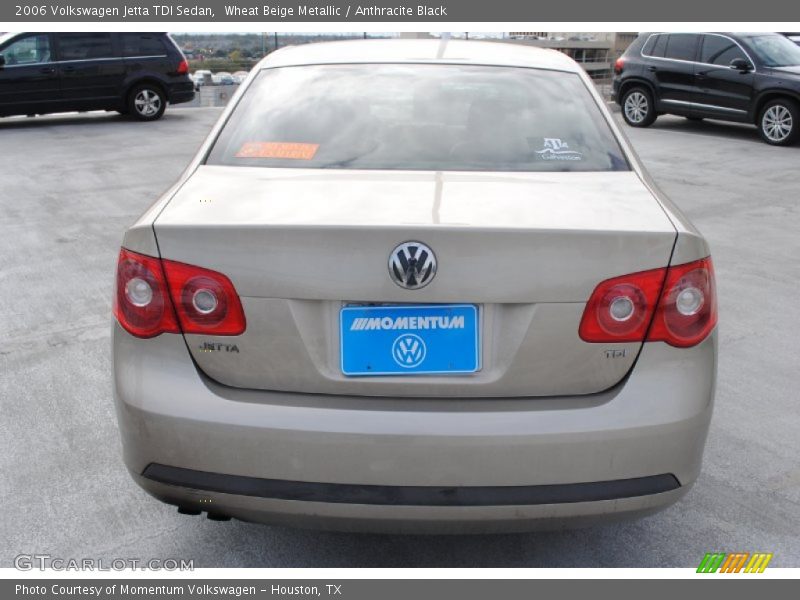 Wheat Beige Metallic / Anthracite Black 2006 Volkswagen Jetta TDI Sedan