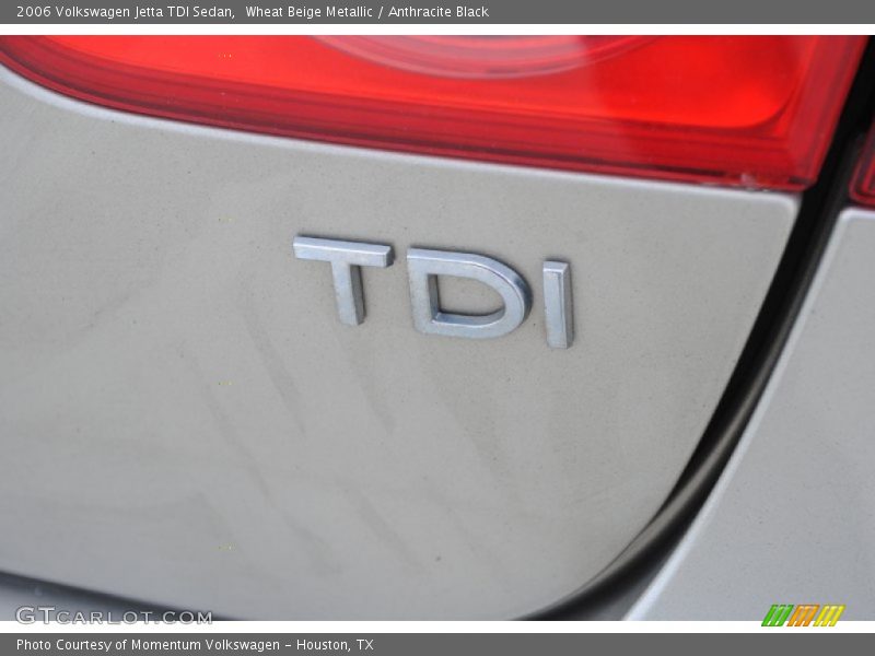 Wheat Beige Metallic / Anthracite Black 2006 Volkswagen Jetta TDI Sedan