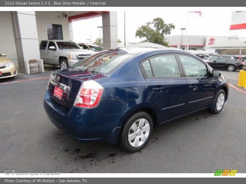 Blue Onyx Metallic / Charcoal 2010 Nissan Sentra 2.0 S