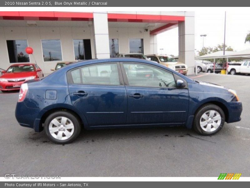 Blue Onyx Metallic / Charcoal 2010 Nissan Sentra 2.0 S