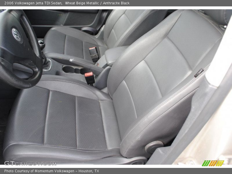 Wheat Beige Metallic / Anthracite Black 2006 Volkswagen Jetta TDI Sedan