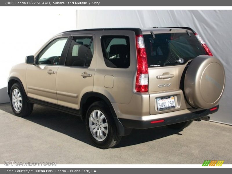 Sahara Sand Metallic / Ivory 2006 Honda CR-V SE 4WD