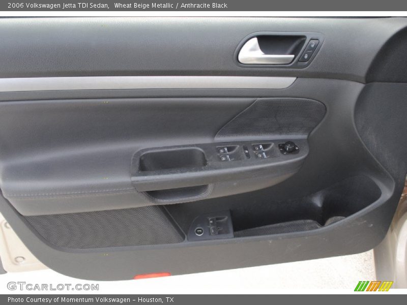 Wheat Beige Metallic / Anthracite Black 2006 Volkswagen Jetta TDI Sedan