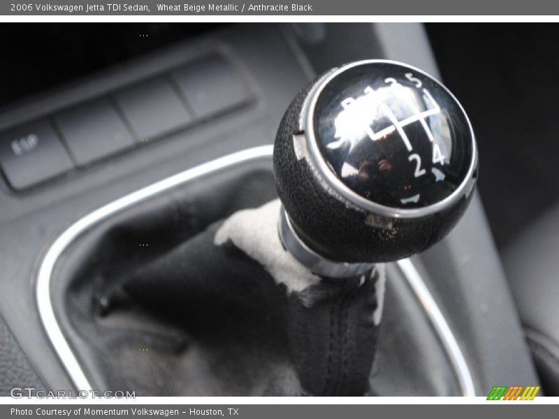 Wheat Beige Metallic / Anthracite Black 2006 Volkswagen Jetta TDI Sedan