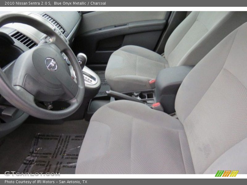 Blue Onyx Metallic / Charcoal 2010 Nissan Sentra 2.0 S