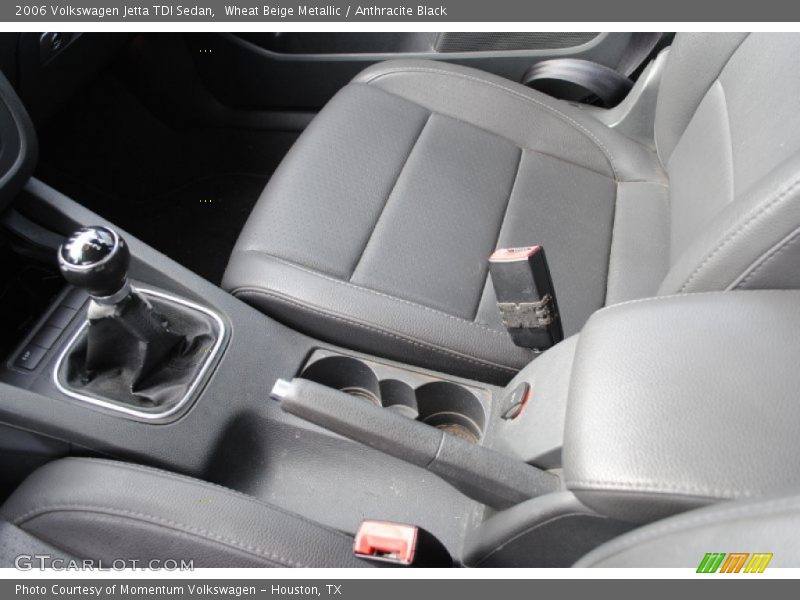 Wheat Beige Metallic / Anthracite Black 2006 Volkswagen Jetta TDI Sedan