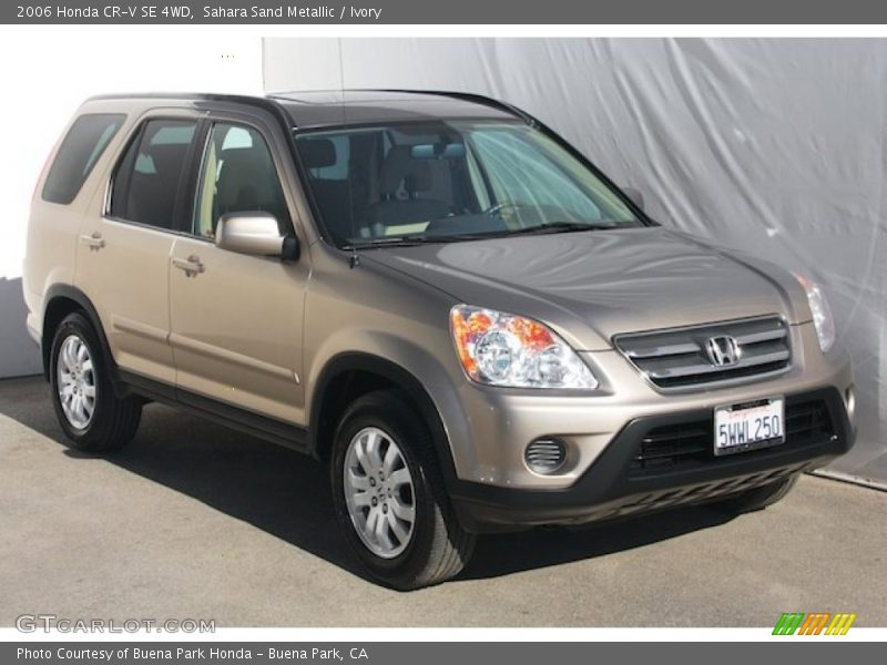 Sahara Sand Metallic / Ivory 2006 Honda CR-V SE 4WD