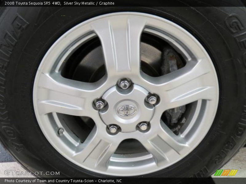 Silver Sky Metallic / Graphite 2008 Toyota Sequoia SR5 4WD