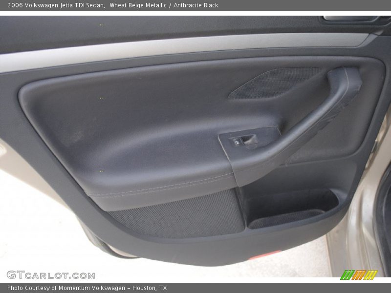 Wheat Beige Metallic / Anthracite Black 2006 Volkswagen Jetta TDI Sedan