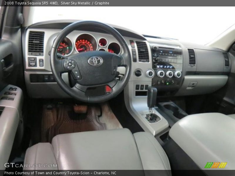 Silver Sky Metallic / Graphite 2008 Toyota Sequoia SR5 4WD