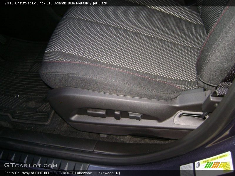 Atlantis Blue Metallic / Jet Black 2013 Chevrolet Equinox LT