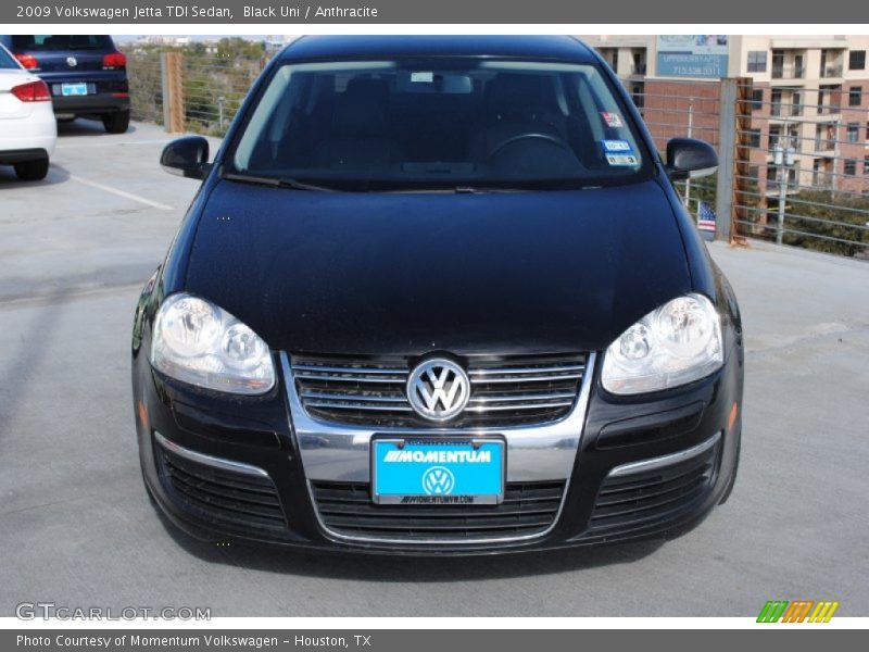 Black Uni / Anthracite 2009 Volkswagen Jetta TDI Sedan