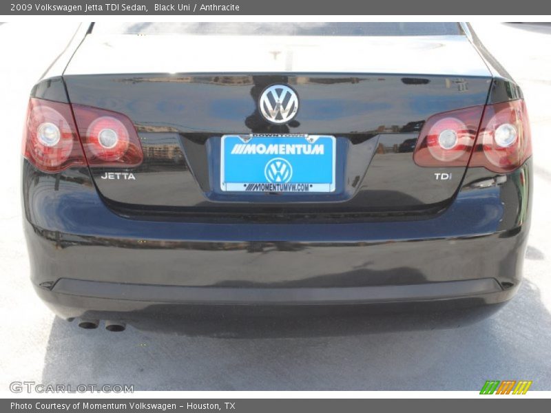 Black Uni / Anthracite 2009 Volkswagen Jetta TDI Sedan