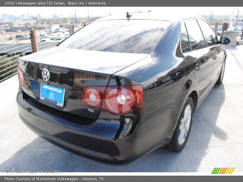 Black Uni / Anthracite 2009 Volkswagen Jetta TDI Sedan
