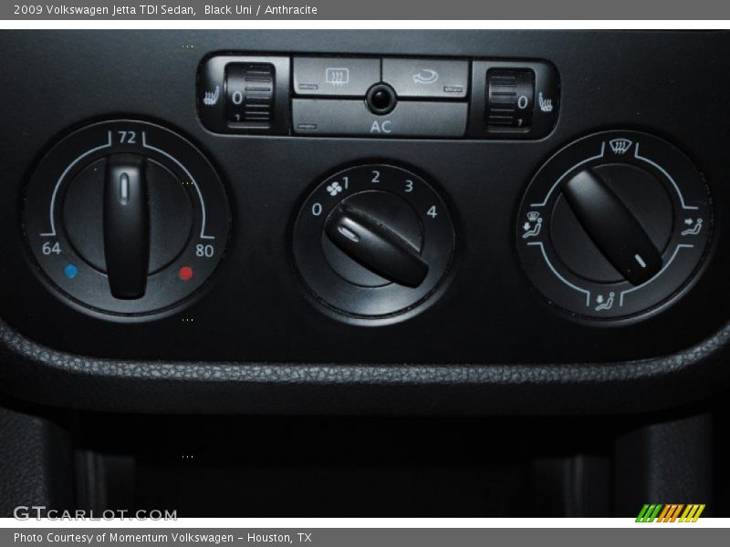 Black Uni / Anthracite 2009 Volkswagen Jetta TDI Sedan