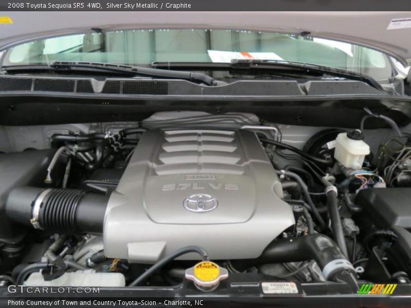 Silver Sky Metallic / Graphite 2008 Toyota Sequoia SR5 4WD