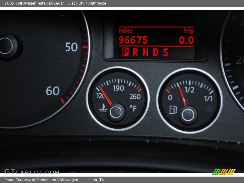 Black Uni / Anthracite 2009 Volkswagen Jetta TDI Sedan