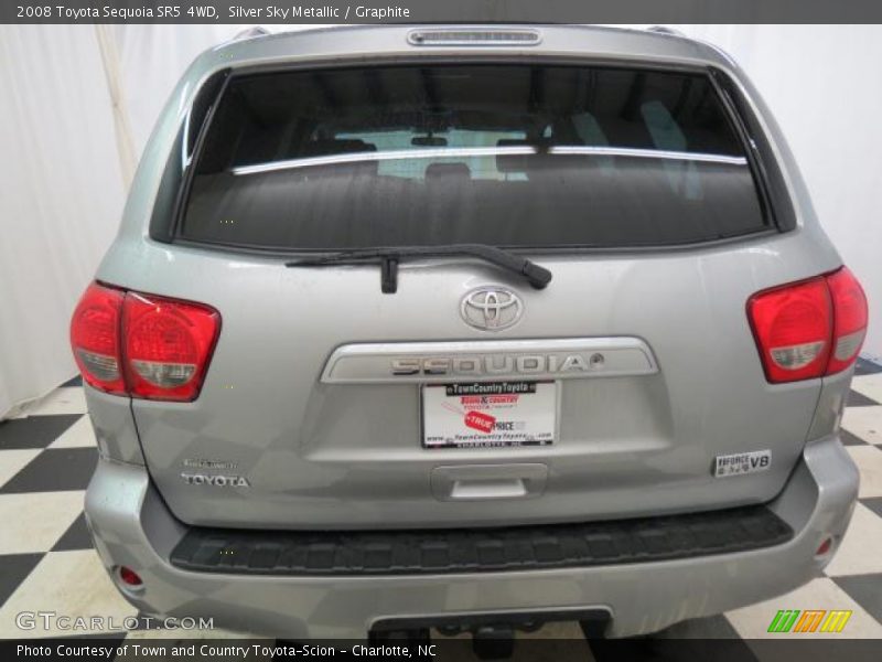 Silver Sky Metallic / Graphite 2008 Toyota Sequoia SR5 4WD