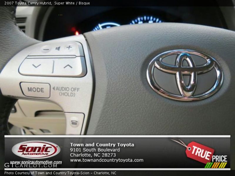 Super White / Bisque 2007 Toyota Camry Hybrid
