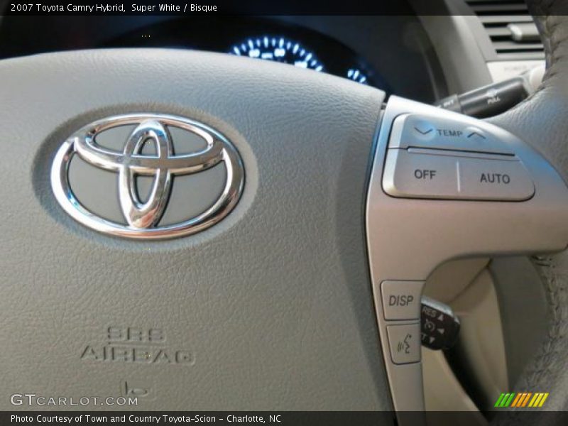 Super White / Bisque 2007 Toyota Camry Hybrid