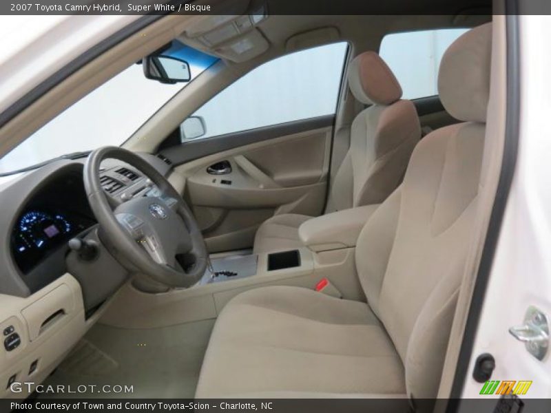 Super White / Bisque 2007 Toyota Camry Hybrid