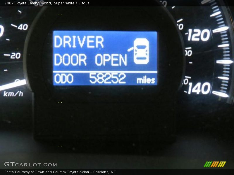 Super White / Bisque 2007 Toyota Camry Hybrid