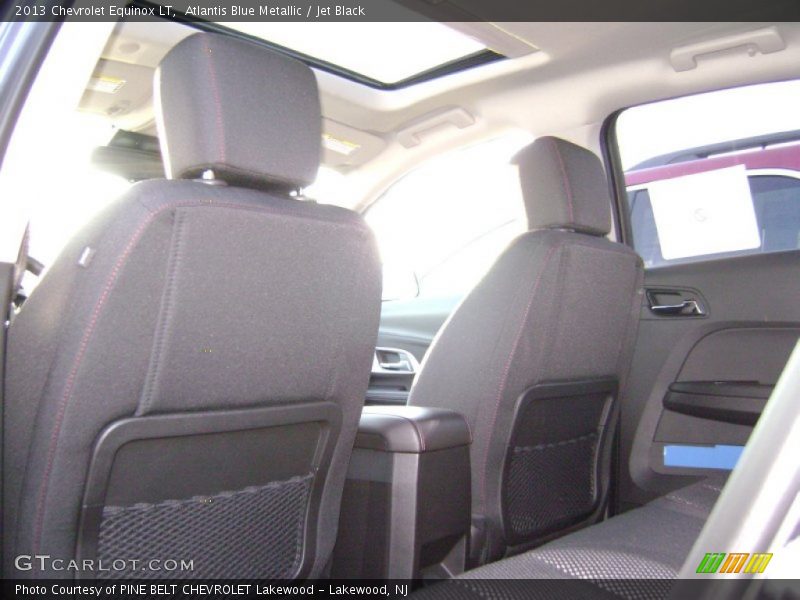 Atlantis Blue Metallic / Jet Black 2013 Chevrolet Equinox LT