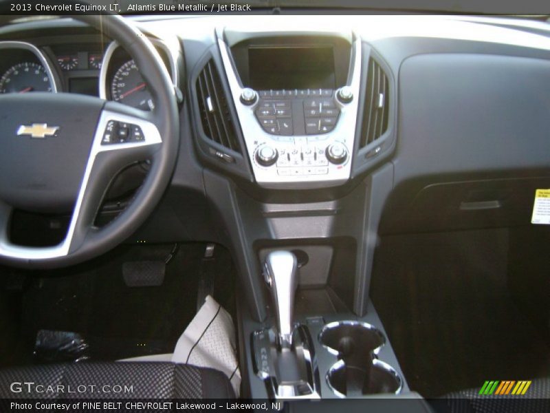 Atlantis Blue Metallic / Jet Black 2013 Chevrolet Equinox LT
