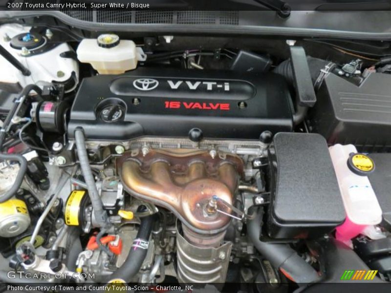 Super White / Bisque 2007 Toyota Camry Hybrid