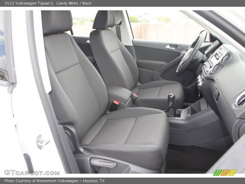 Candy White / Black 2013 Volkswagen Tiguan S