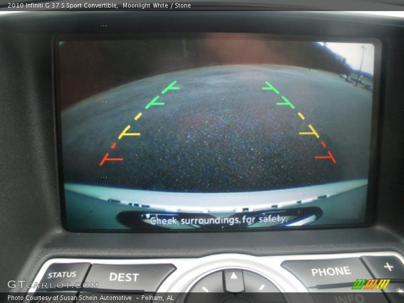 Moonlight White / Stone 2010 Infiniti G 37 S Sport Convertible