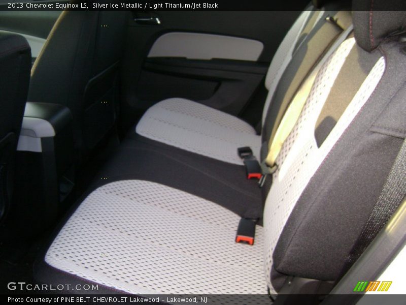 Silver Ice Metallic / Light Titanium/Jet Black 2013 Chevrolet Equinox LS