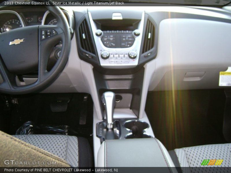 Silver Ice Metallic / Light Titanium/Jet Black 2013 Chevrolet Equinox LS