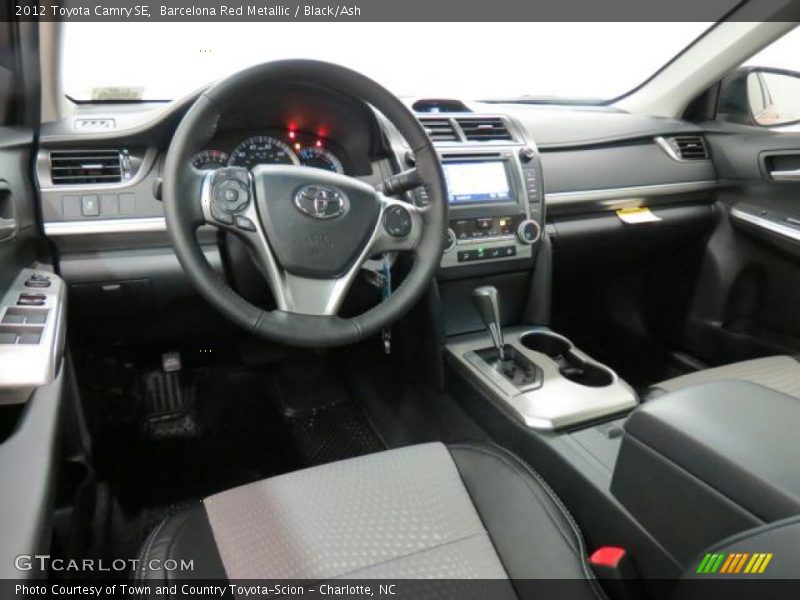 Barcelona Red Metallic / Black/Ash 2012 Toyota Camry SE