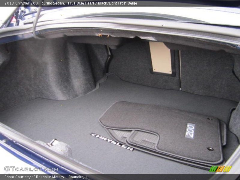True Blue Pearl / Black/Light Frost Beige 2013 Chrysler 200 Touring Sedan