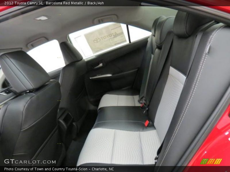 Barcelona Red Metallic / Black/Ash 2012 Toyota Camry SE