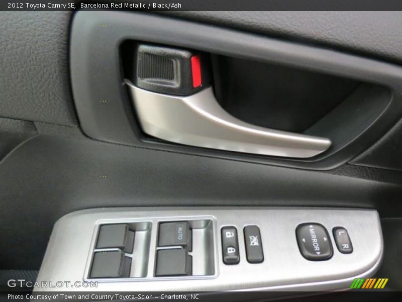 Barcelona Red Metallic / Black/Ash 2012 Toyota Camry SE