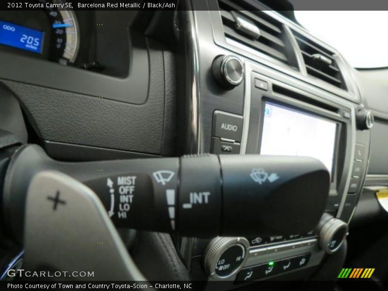 Barcelona Red Metallic / Black/Ash 2012 Toyota Camry SE