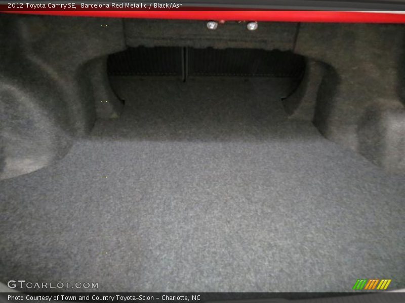 Barcelona Red Metallic / Black/Ash 2012 Toyota Camry SE