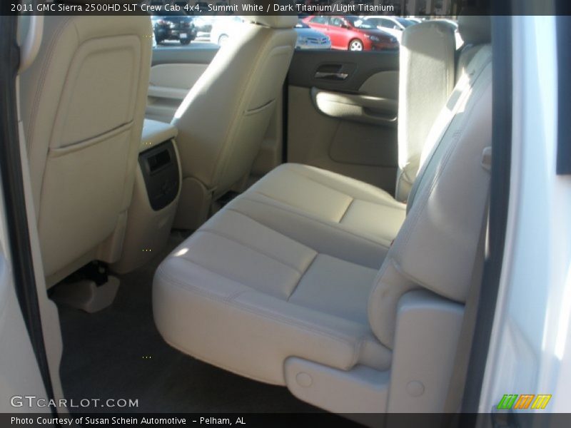 Summit White / Dark Titanium/Light Titanium 2011 GMC Sierra 2500HD SLT Crew Cab 4x4