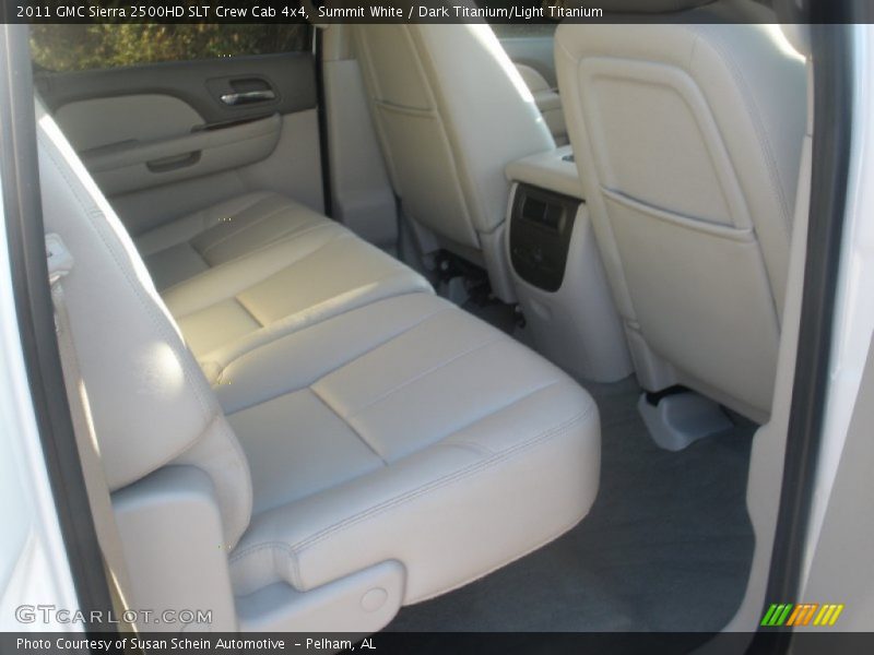 Summit White / Dark Titanium/Light Titanium 2011 GMC Sierra 2500HD SLT Crew Cab 4x4