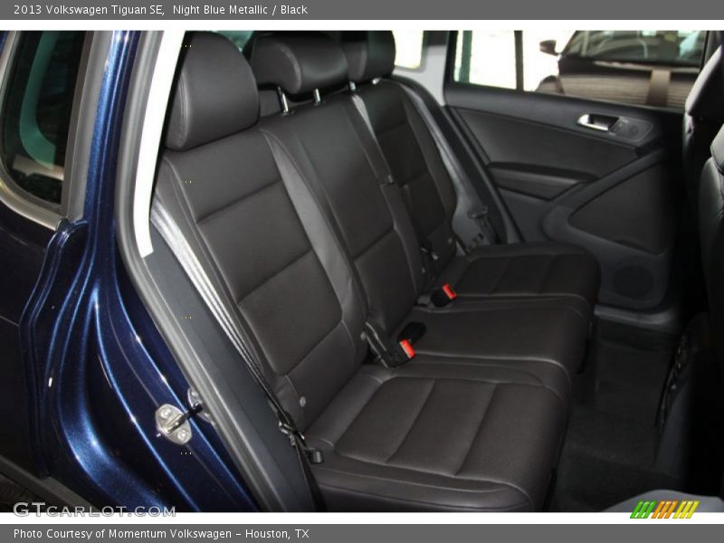 Night Blue Metallic / Black 2013 Volkswagen Tiguan SE